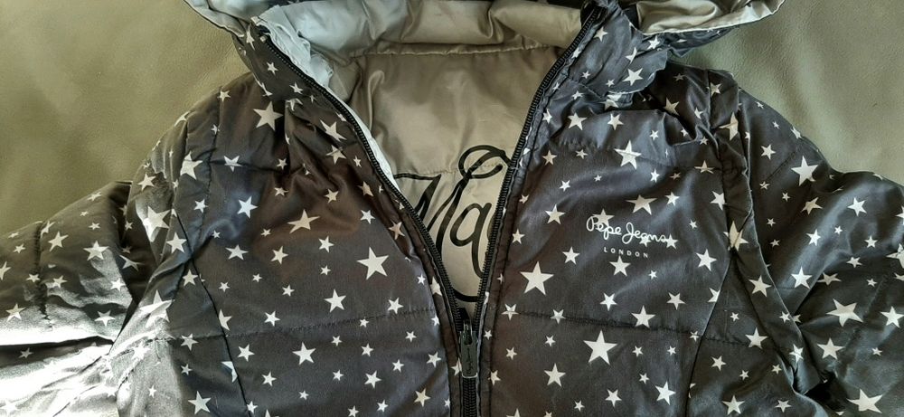 Kurtka Pepe Jeans kurtka 2 stronna  puchowa Xs