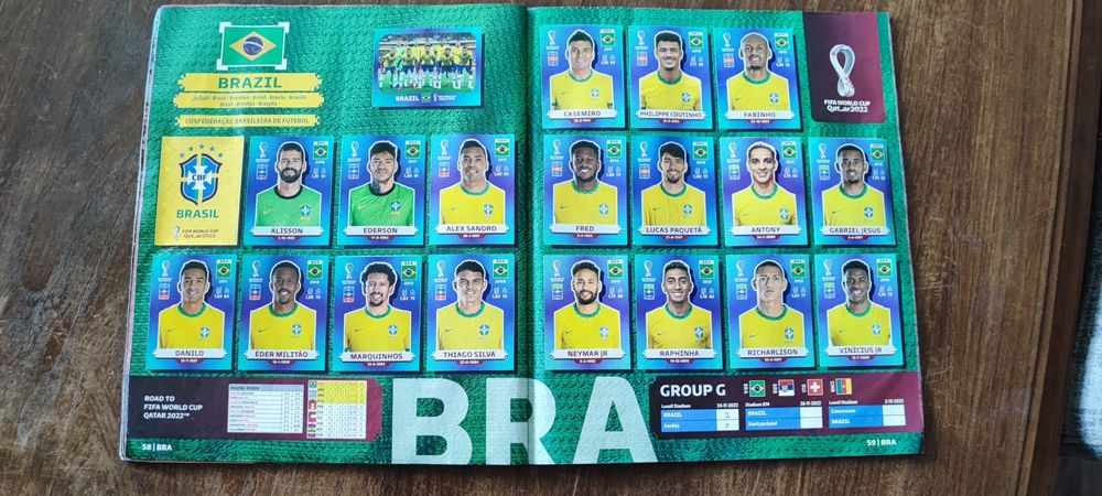 Album mundial 2022 completo