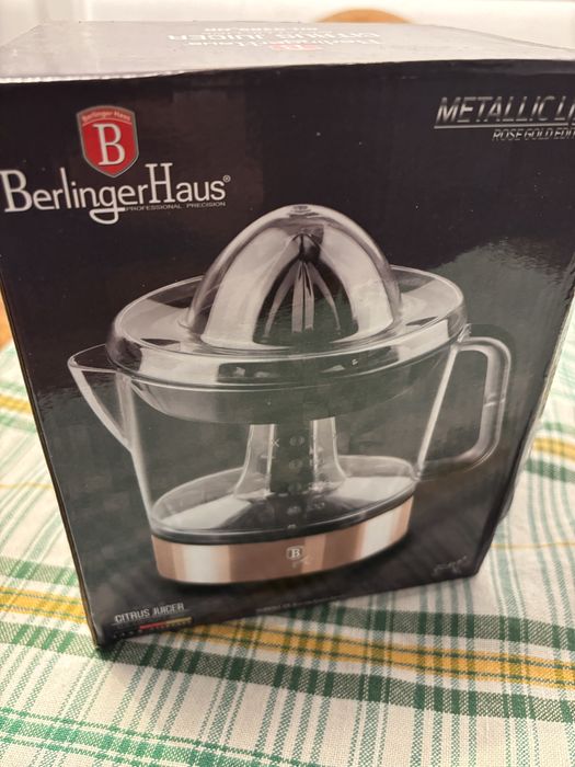 Berlinger Haus BH-9385-OR Citrus Juicer, Rose Gold Edition nieużywana