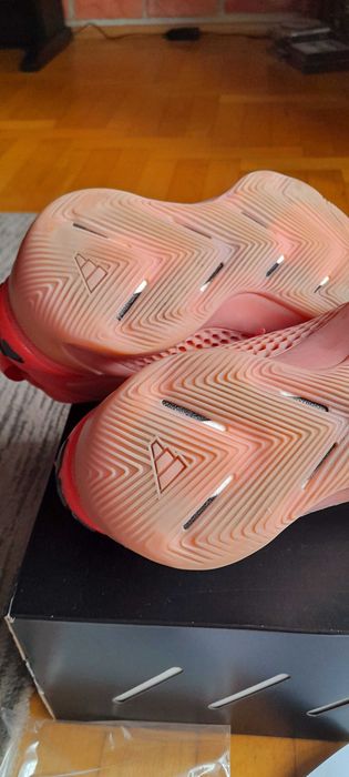 Buty Anthony Edwards 1 Georgia Red Clay Basketball Adidas 45,5