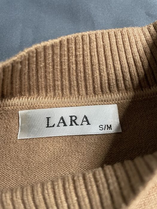 Плаття Lara camel з поясом