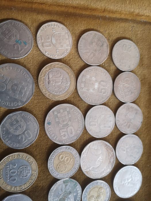 Lote de 54 moedas