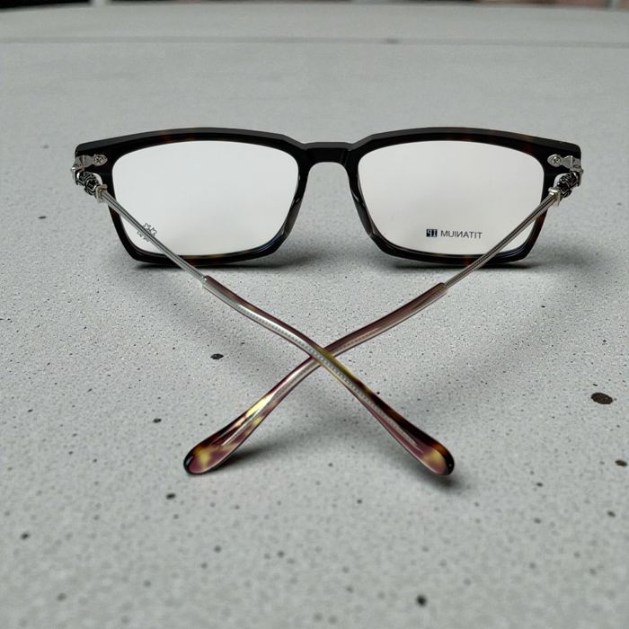 Okulary gotyckie oprawki acetat tytan tortoise