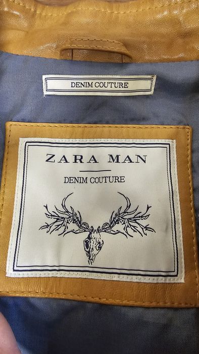 Casaco em Pele da Zara L