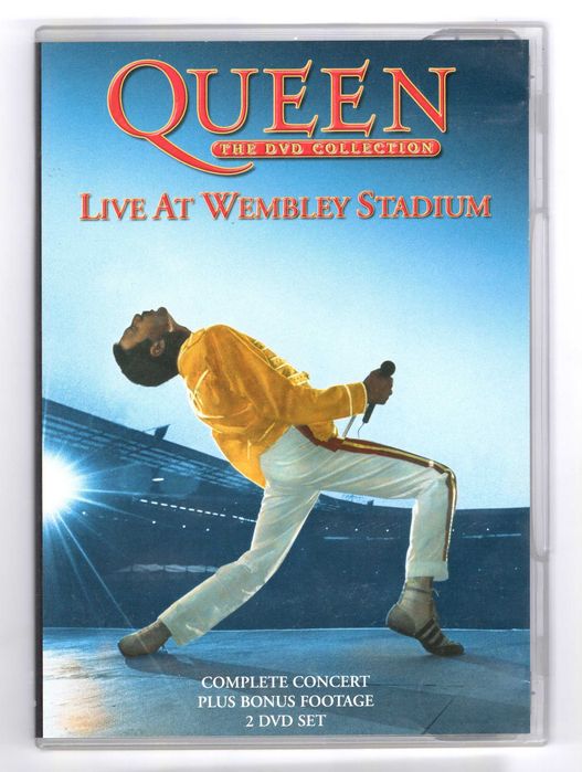 Queen - Live At Wembley Stadium (2xDVD) Hard rock Arena rock Koncert