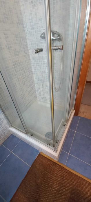 Resguardo duche para base de chuveiro de 80x80 - Sanitana
