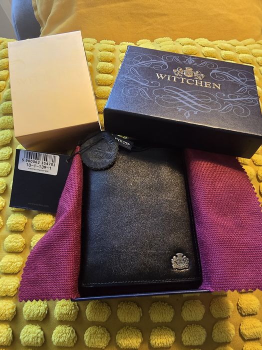 Skórzany portfel Wittchen model 10-1-139_1 NOWY