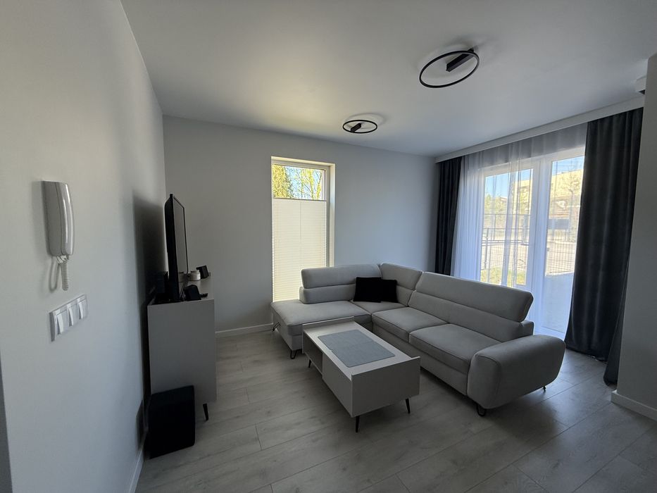 Nowoczesny dom 65 m² + poddasze 36,92 m² Ruda Pabianicka wysoki standard ogródek i parking – pohled 2