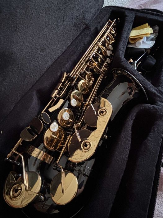 Saxofone Alto Roy Benson AS202K Preto