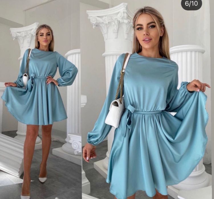Блакитна сукня