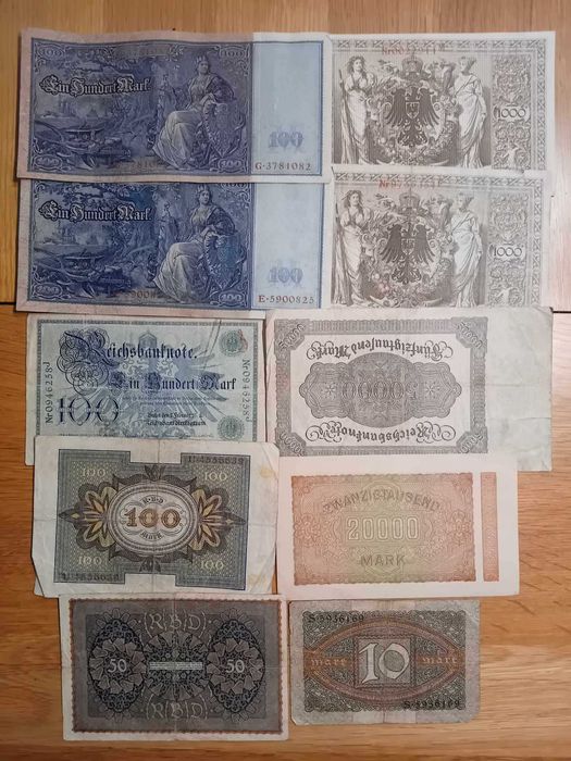 Sprzedam banknoty z Niemiec