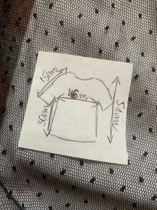 Biała bluzka koszulka L z siatką koronką