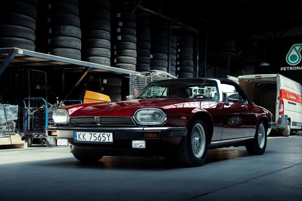Jaguar XJS XJ-S Cabriolet 5.3 V12 | 1989 | Wersja Europejska | Super Stan | Klima