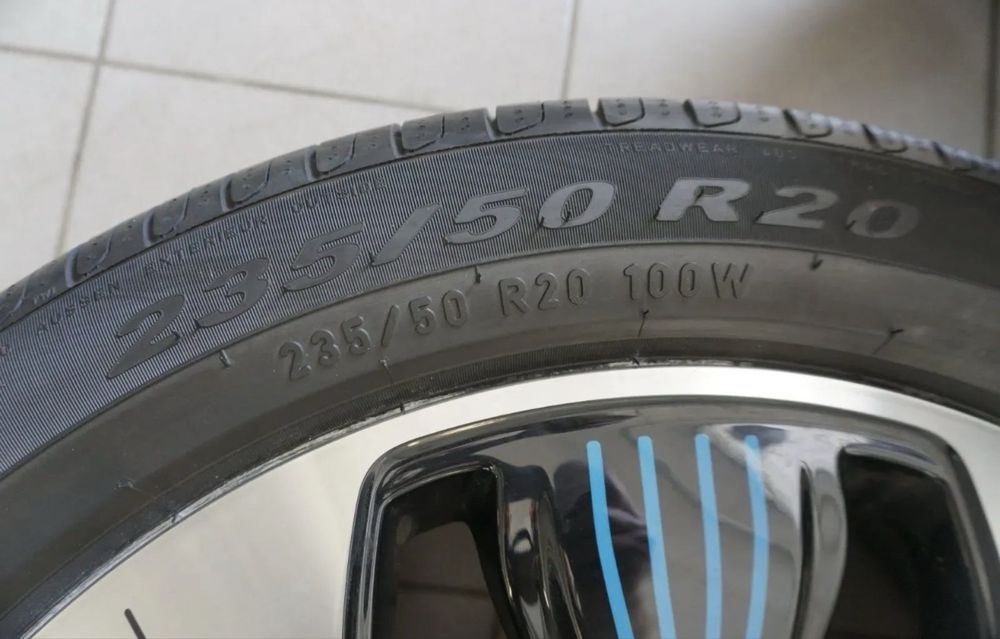 Jantes Rodas de liga leve Mercedes EQC N293 235/50/255/45R20