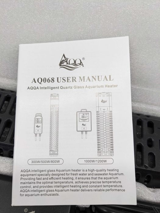 Потужний акваріумний обігрівач (для акваріумів 400-900л) 1000w
