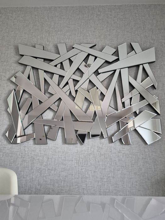 Espelho decorativo grande biselado