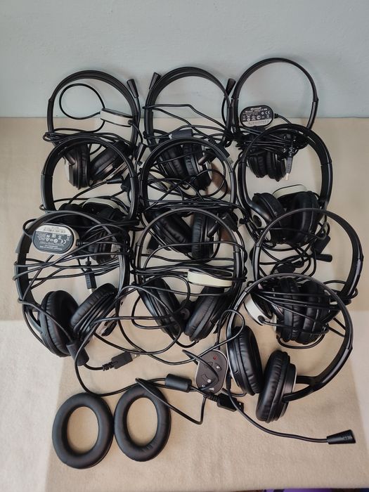 Microsoft LifeChat LX-3000 • słuchawki komputerowe  USB z mikrofonem •