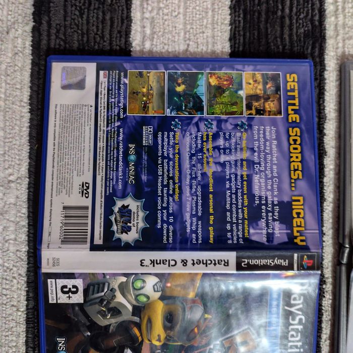 Lote de 2 jogos Ratchet & Clank (PS2)