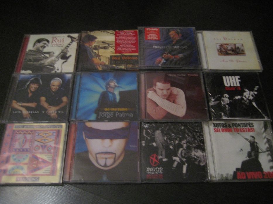 Centenas de CDs de música portuguesa e lusófona (A-C)