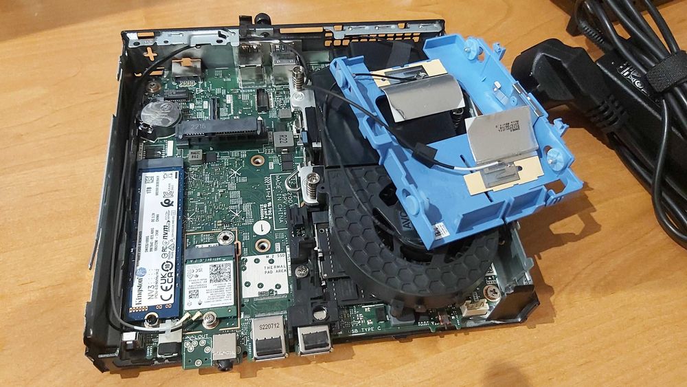 Dell micro Optiplex 3000 MFF i5-12gen 32GB DDR4 1TBM2 UHD770 WLAN W11