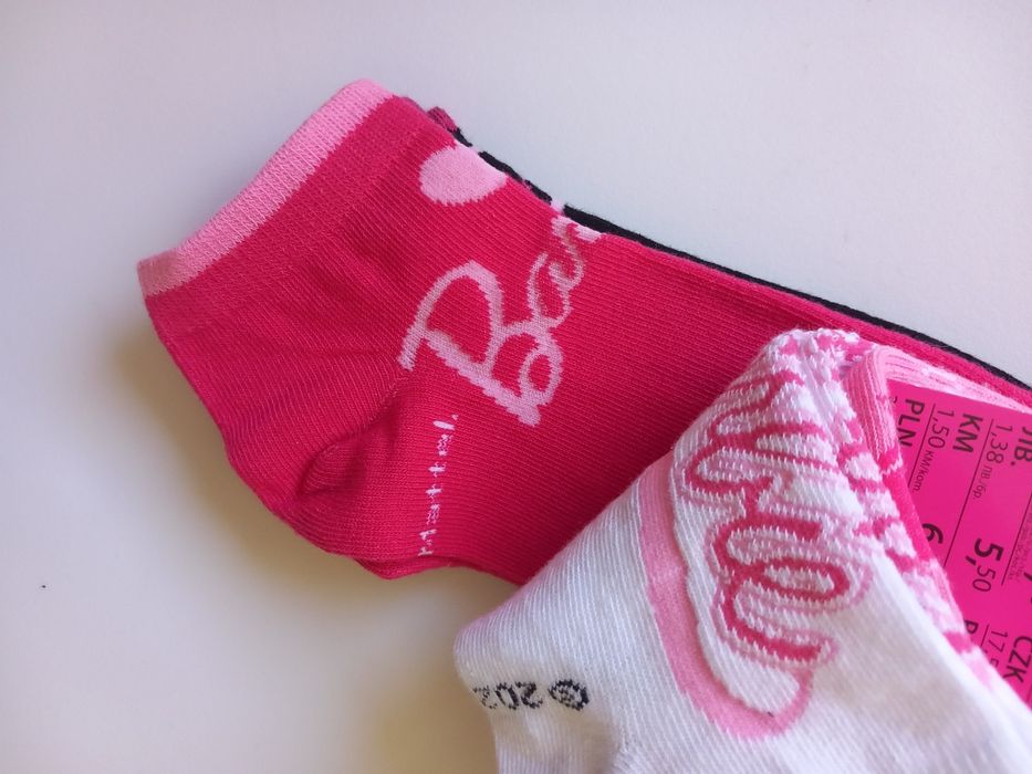 Skarpetki Barbie 4 pary