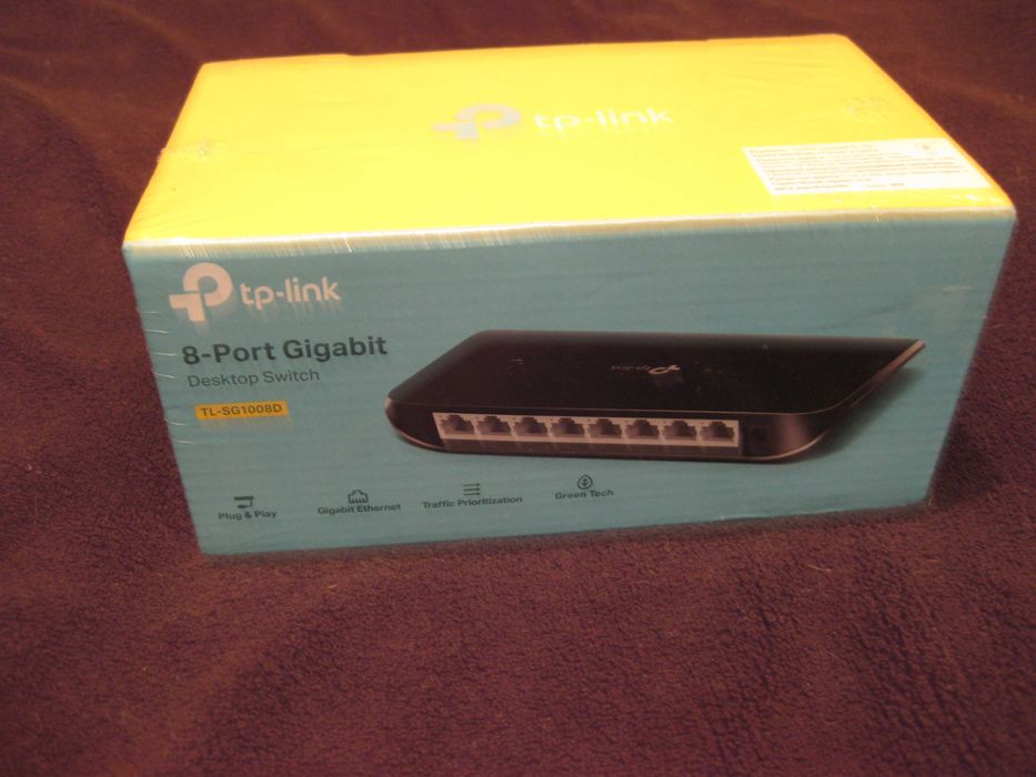 Продам гігабітний комутатор (switch) TР-link TL-SG1008D