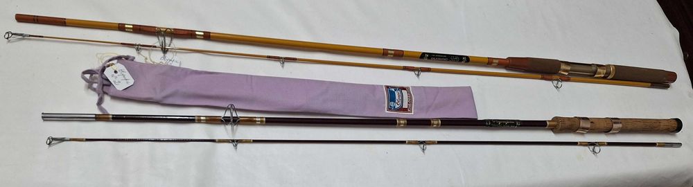 2 Canas de pesca "Olympic" - Novas - De Coleção