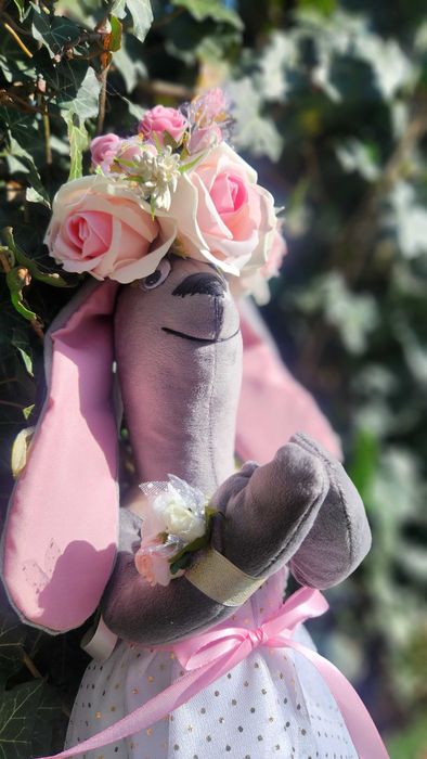 Ręcznie robiona lalka amulet Tilda