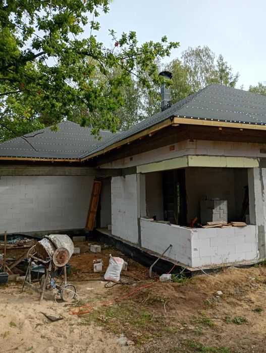 Budowa domów, remonty,wykończenia.