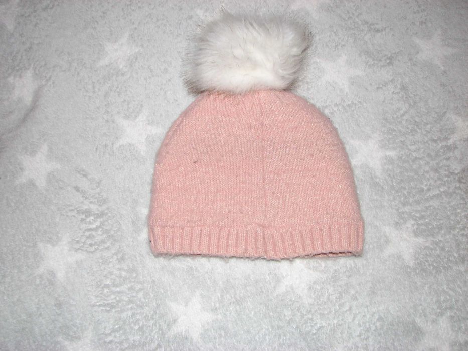 Świąteczna ciepła czapka z kucykiem r 3/4 l