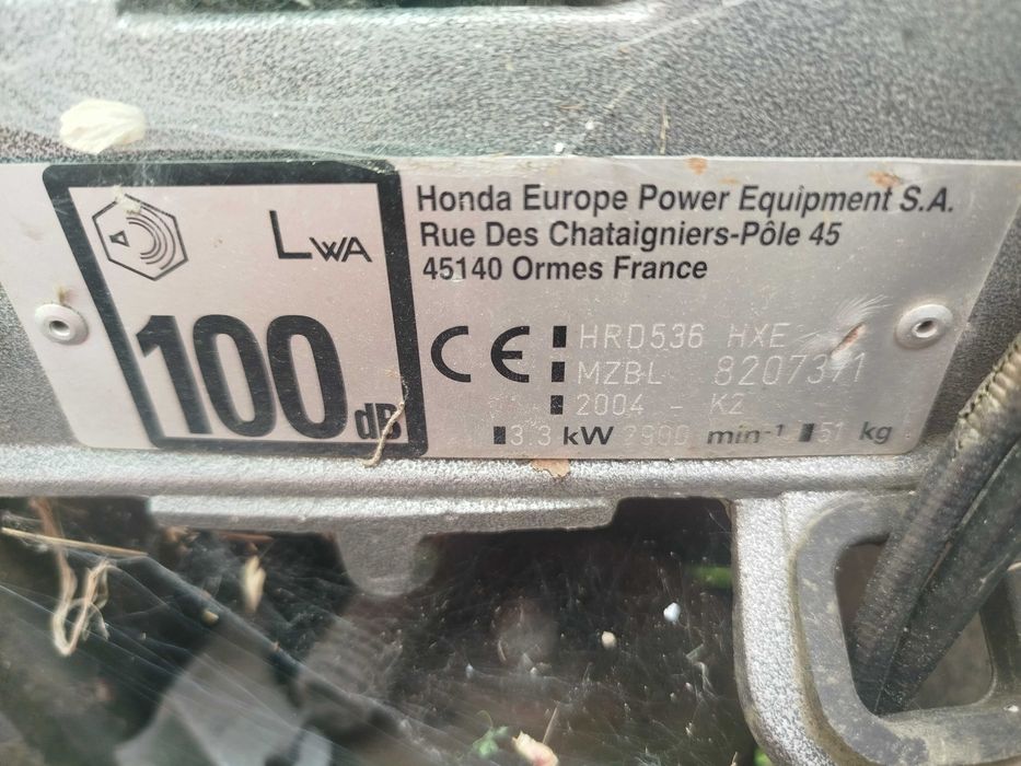 Kosiarka, silnik, Honda HRD 536 na części