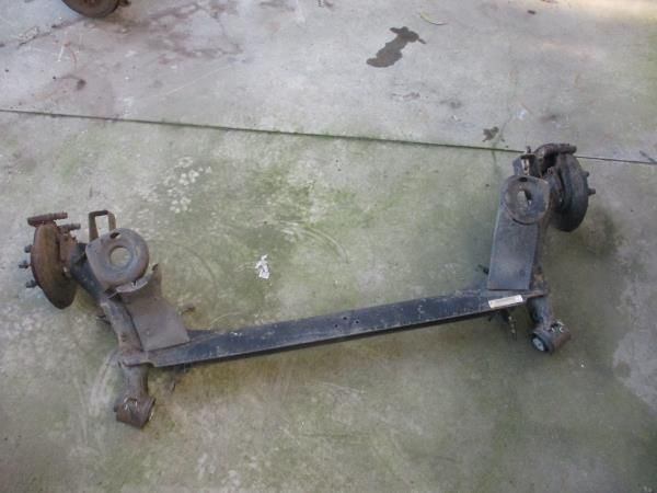 Eixo traseiro discos VOLKSWAGEN New Beetle (9C1, 1C1)