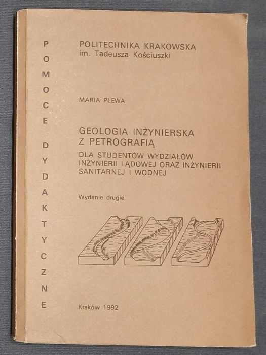 Geologia inżynierska z petrografią, Maria Plewa, Skrypt.