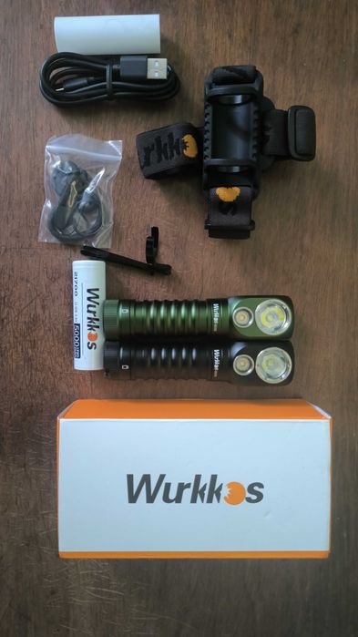 Ліхтарик Wurkkos HD20 + 21700 акумулятор