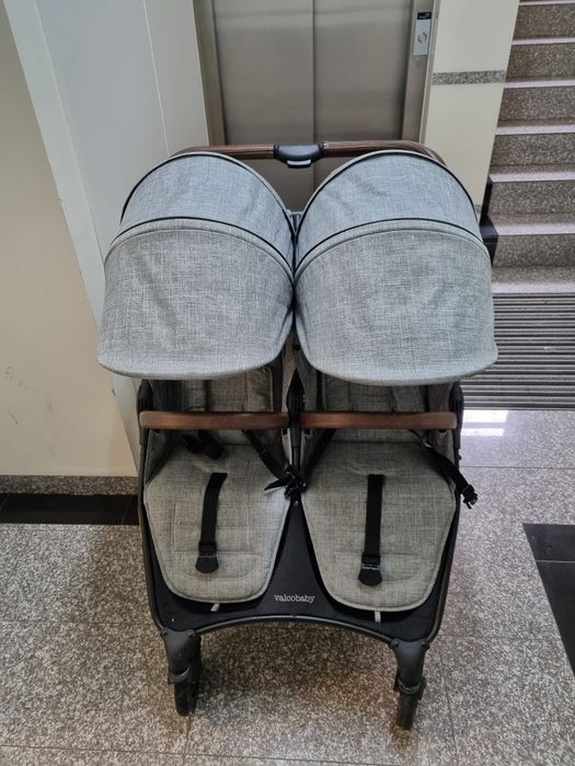 Wózek podwójny Valco Baby Snap DUO (trend grey marle)