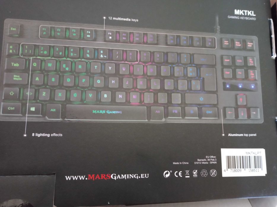 Teclado computador pc Mars Gaming
