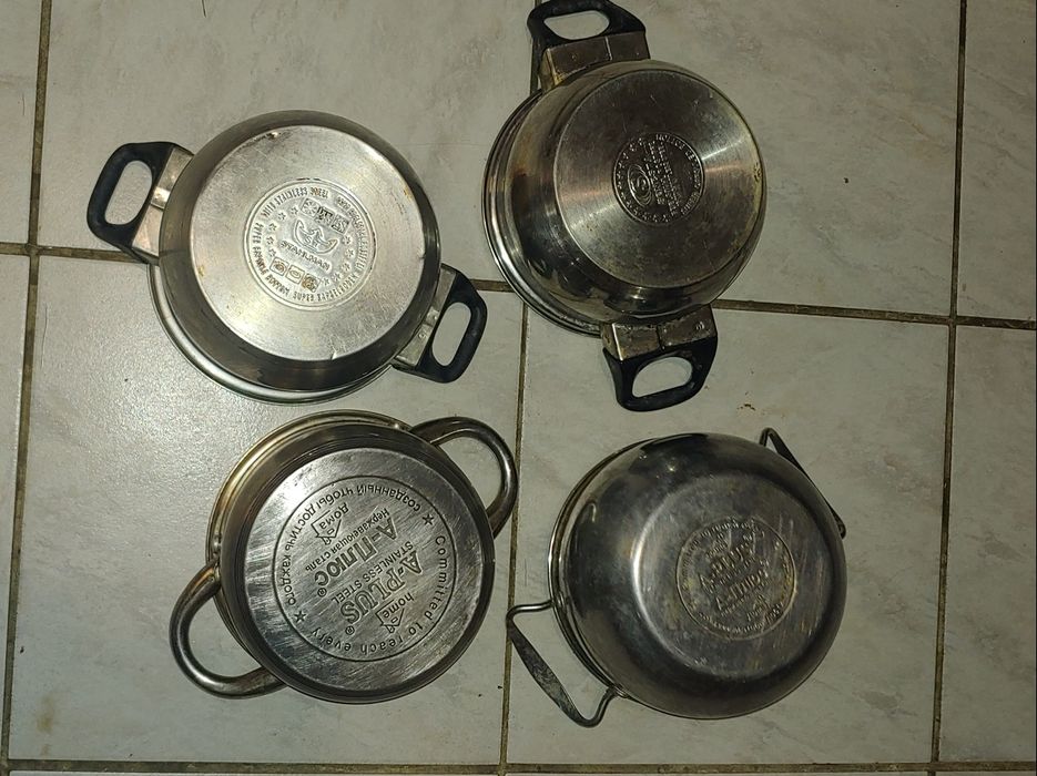 Кастрюлі нержавійки