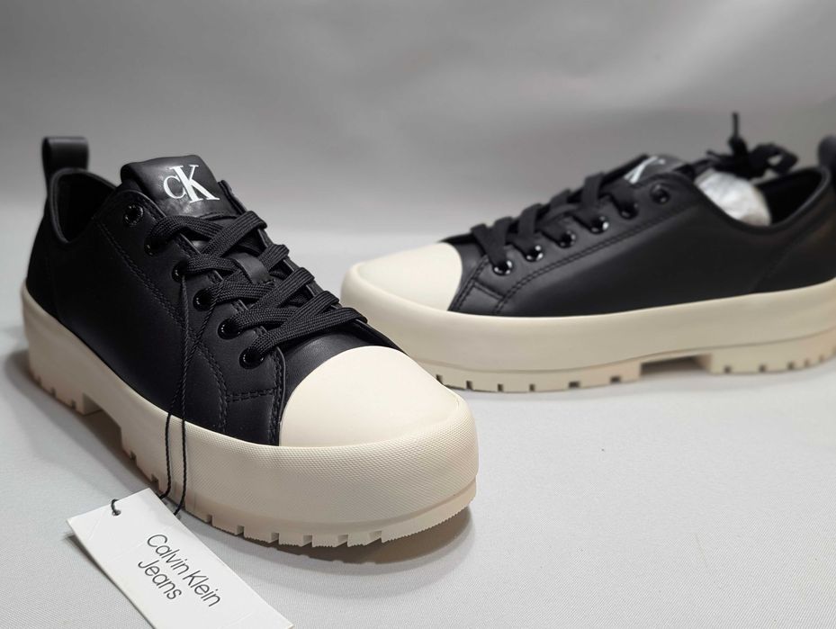Nowe damskie skórzane buty calvin klein rozmiar 40