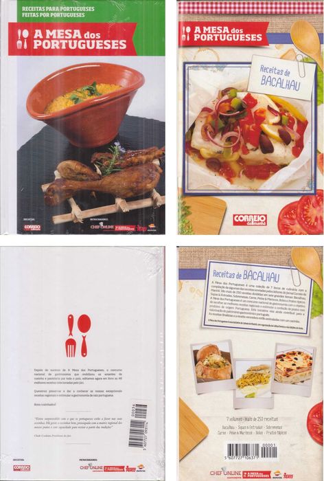 Livros de Gastronomia – A Mesa dos Portugueses + Sabor e Equilíbrio