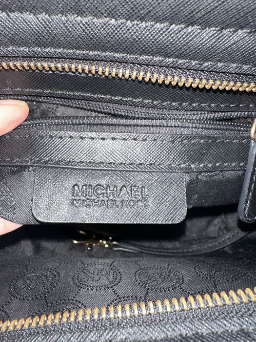 Czarna torebka Michael Kors z USA z ćwiekami