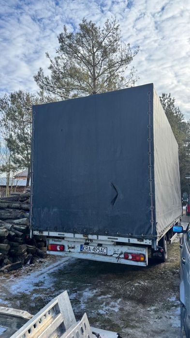 Zabudowa plandeka master renault 10EP iveco aluminiowa firanka