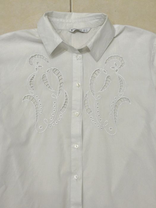 Camisa Branca Stradivarius