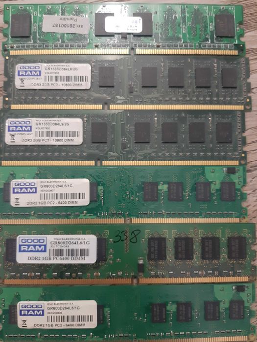 Платы оперативной памяти Goob Ram на 1 и 2gb