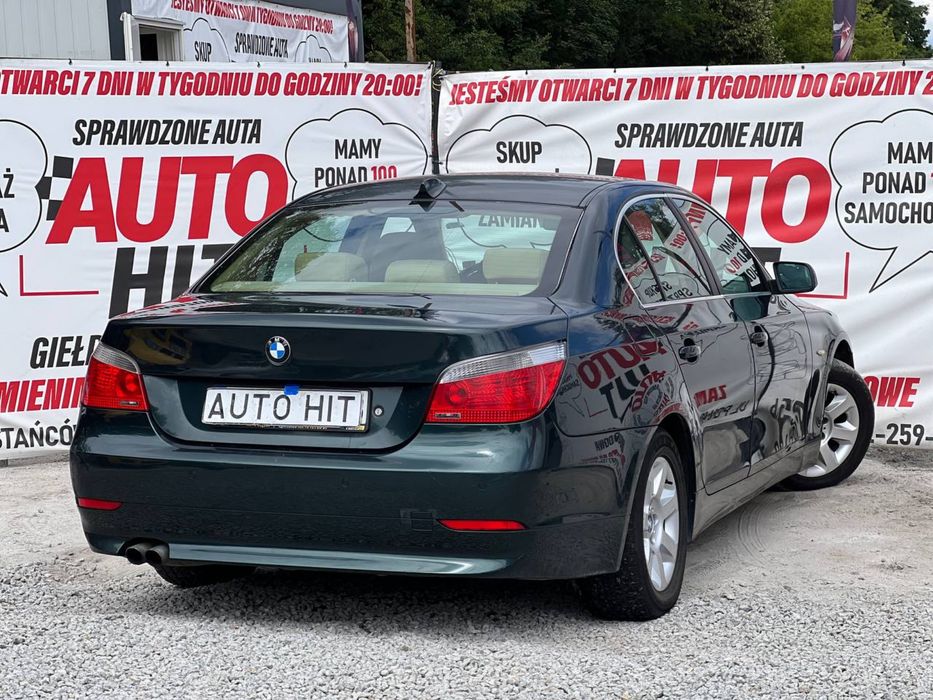 BMW E60 3.0LPG // Mocna // Komfortowa // Manual // Zamiana //13-16 Otwarte//
