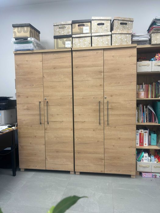 szafa z półkami zamykana na klucz BODZIO