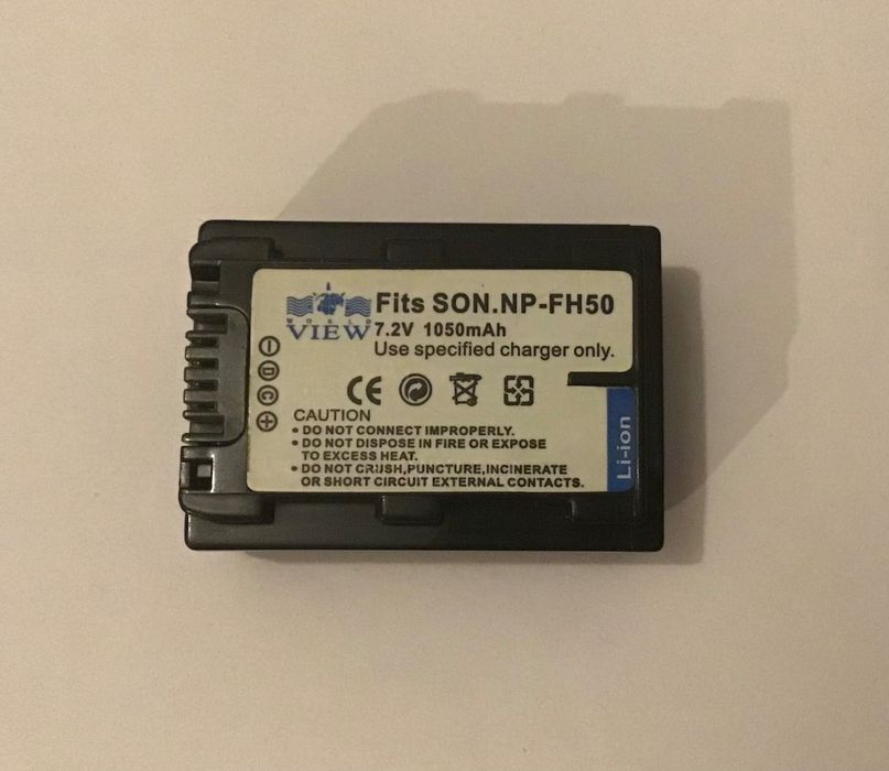 Bateria Sony NP-FH50 - NP- FV70