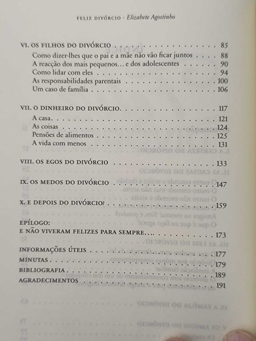 Feliz Divórcio
Manual de Instruções
de Elizabete Agostinho