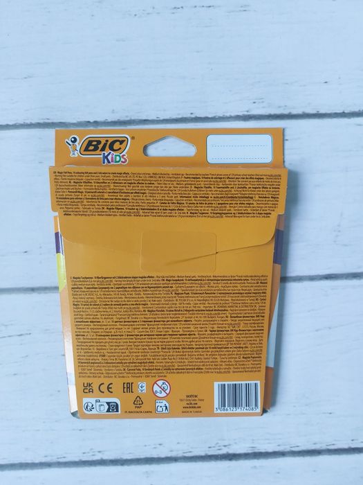 Magiczne flamastry BIC Kids Magic wymazywalny tusz 12 szt nowe prezent
