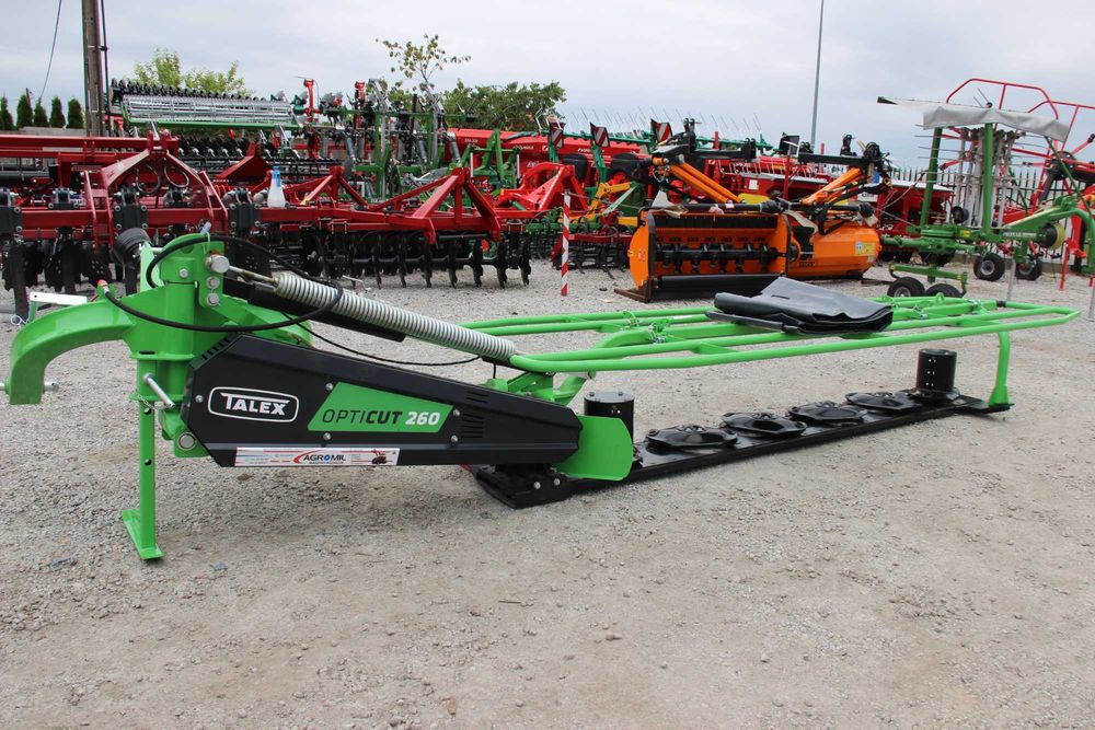 Kosiarka dyskowa talex 2,2 m 2,6 m, 3,0 m listwa pottingera OPTI CUT z WOM promocja od ręki transport, producent nowy model