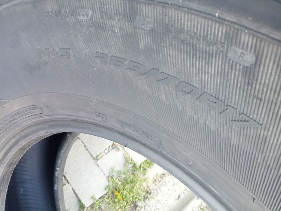 2x Opony Używane Całoroczne 265/70R17 Coper
